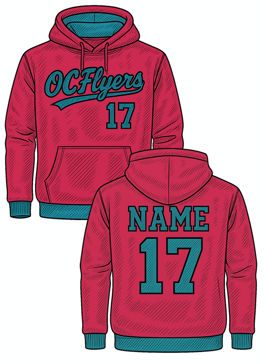 Flyers Marker Hoodie - Name & Number