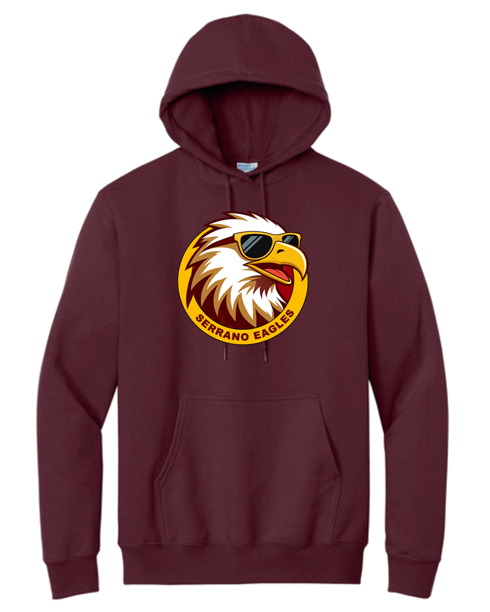 Serrano Elementary - Eagle Circle Pullover Sweat - Youth & Adult