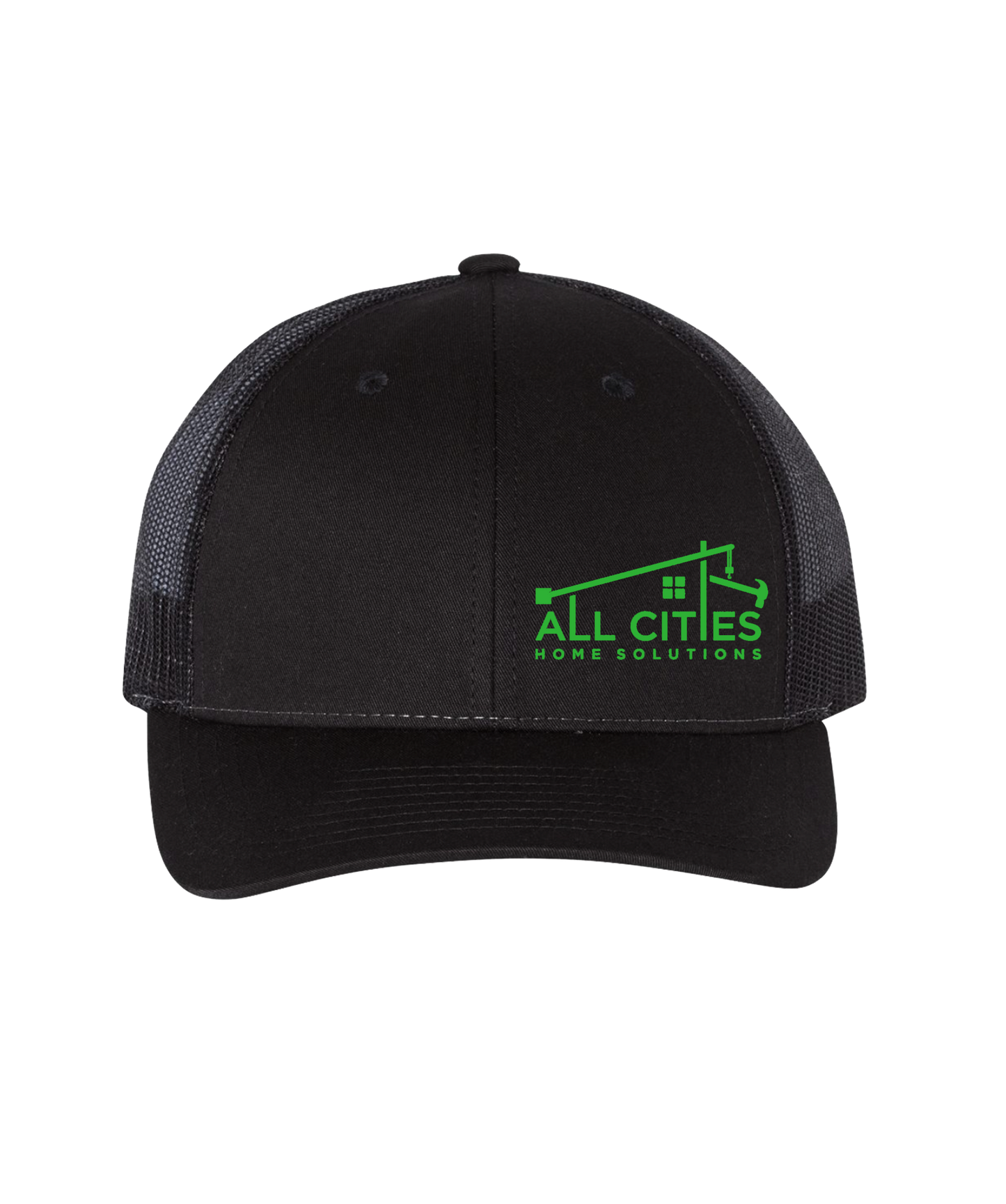 All Cities Richardson Trucker 112 -  1 Color Logo Mesh Trucker Hat