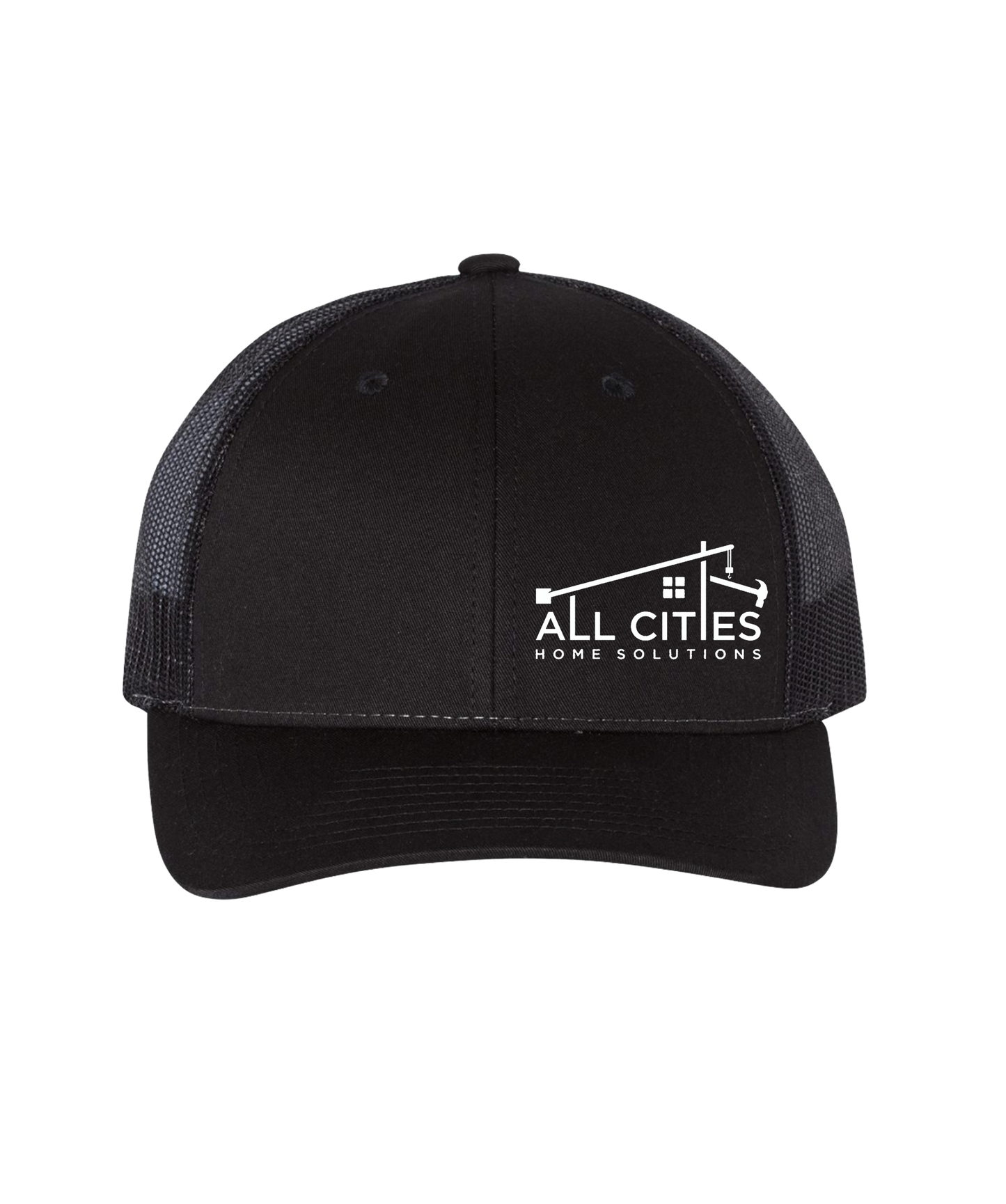 All Cities Richardson Trucker 112 -  1 Color Logo Mesh Trucker Hat