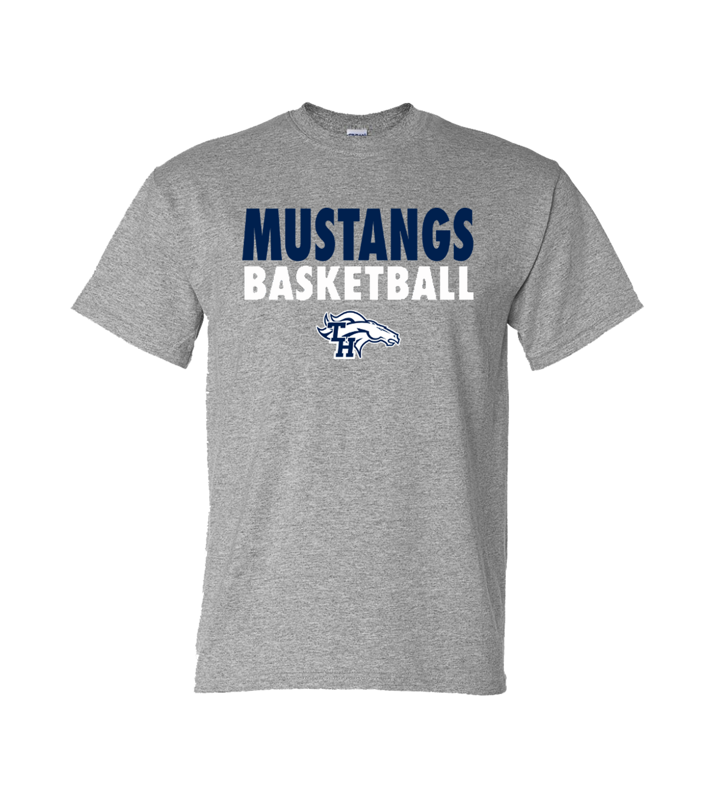 Trabuco Mustang Basketball Gildan Shirt