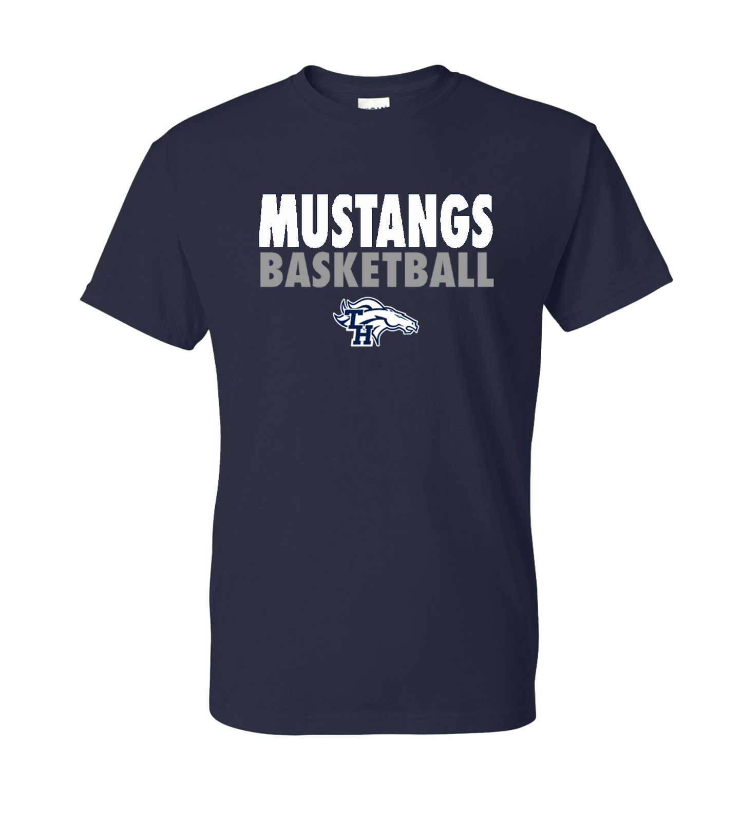 Trabuco Mustang Basketball Gildan Shirt