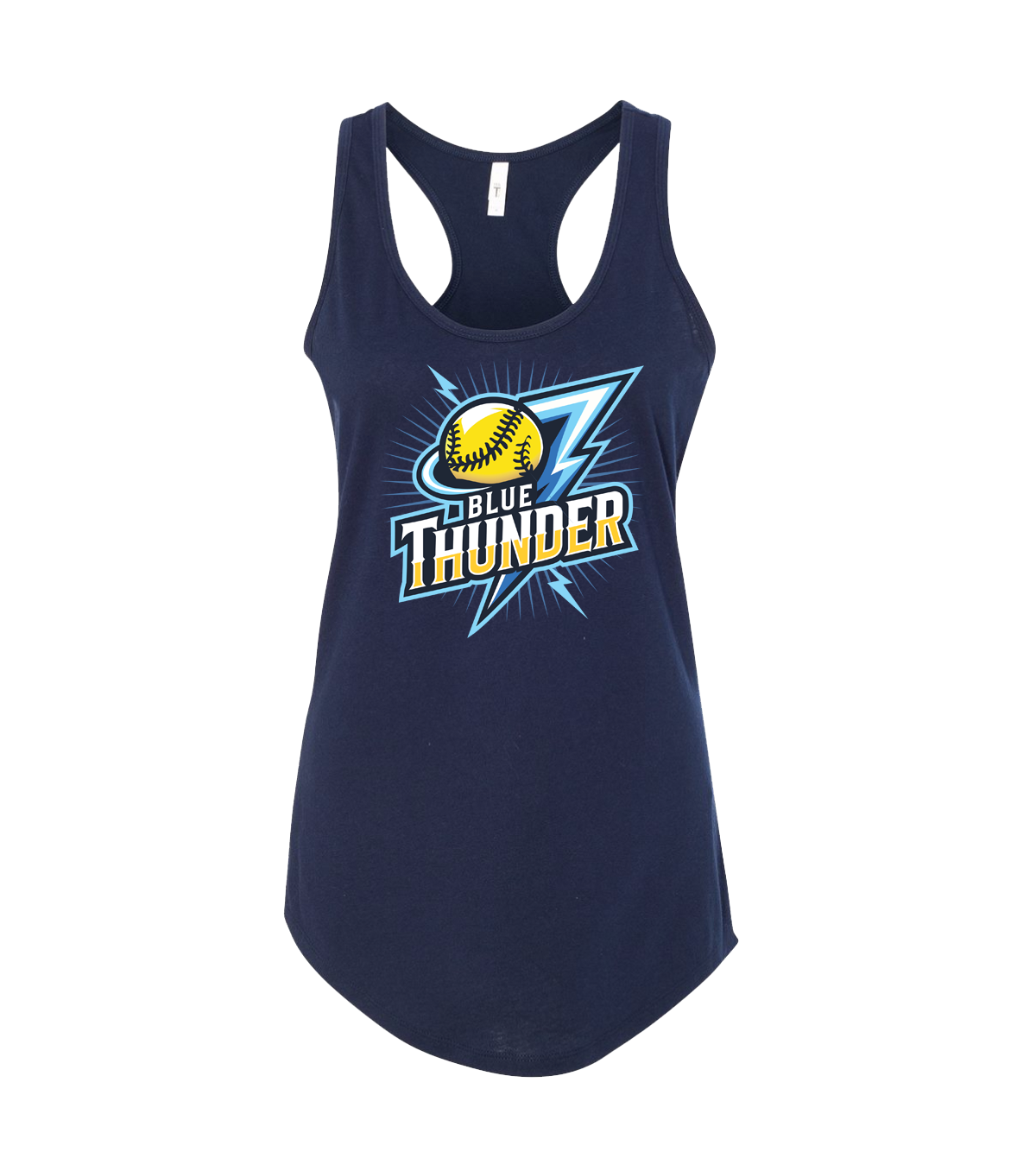 Blue Thunder - Womens Racerback Tank
