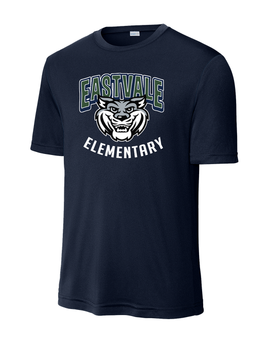 Eastvale Elementary SportTek Navy Dri-Fit Shirts - Youth & Adult