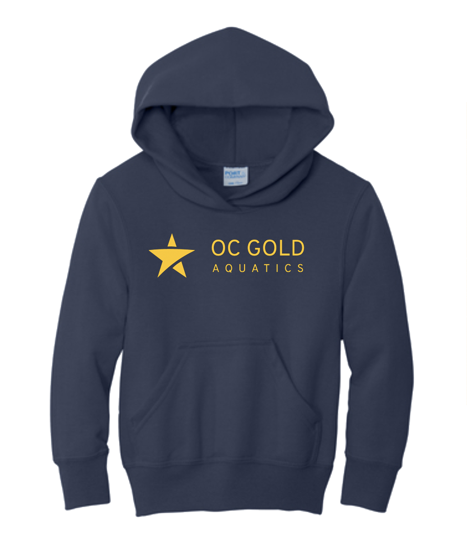 OC Gold Aquatics Youth Pullover Sweatshirt