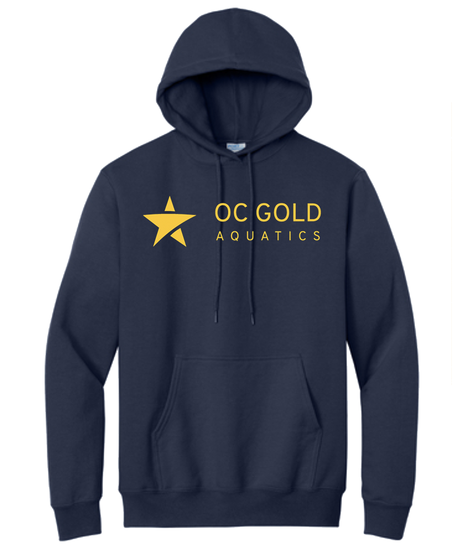 OC Gold Aquatics Adult Pullover Sweatshirt