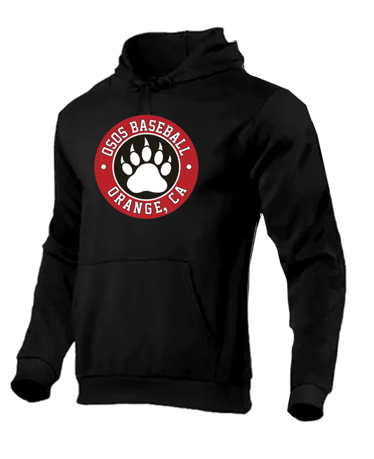 OSOS Baseball Sweatshirt - Youth and Adult (Black)