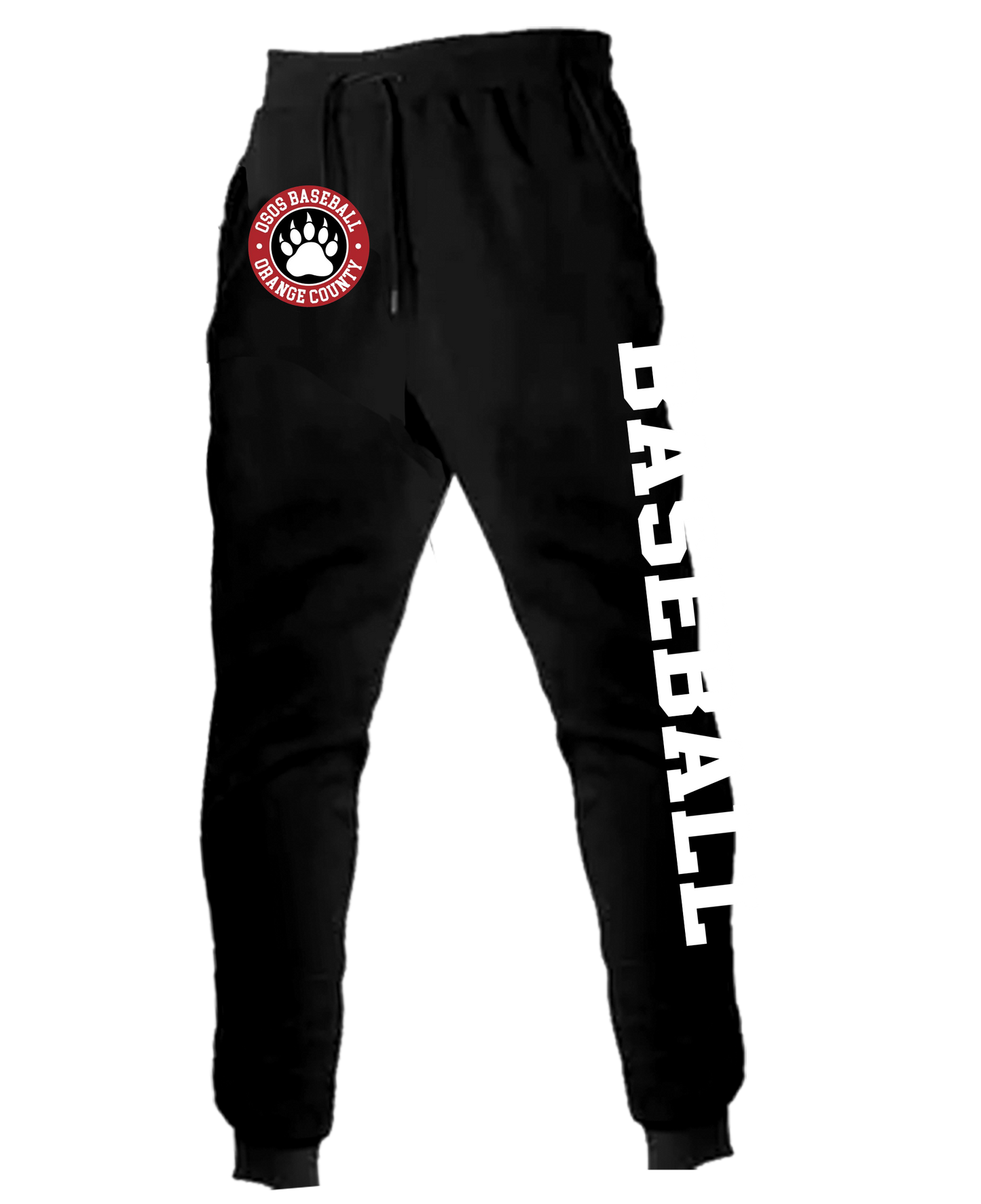 OSOS Baseball Sweatpant - Youth and Adult (Black)