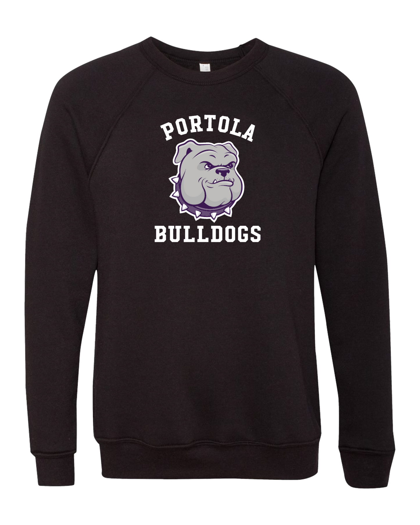 Portola Softball Crewneck Sweatshirt with Front Logo Only