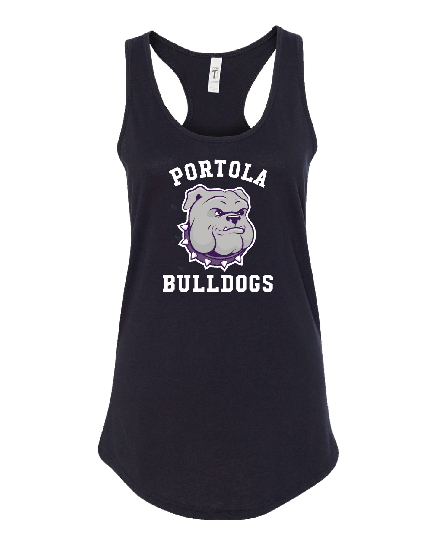 Portola Softball Ladies Racerback Tank