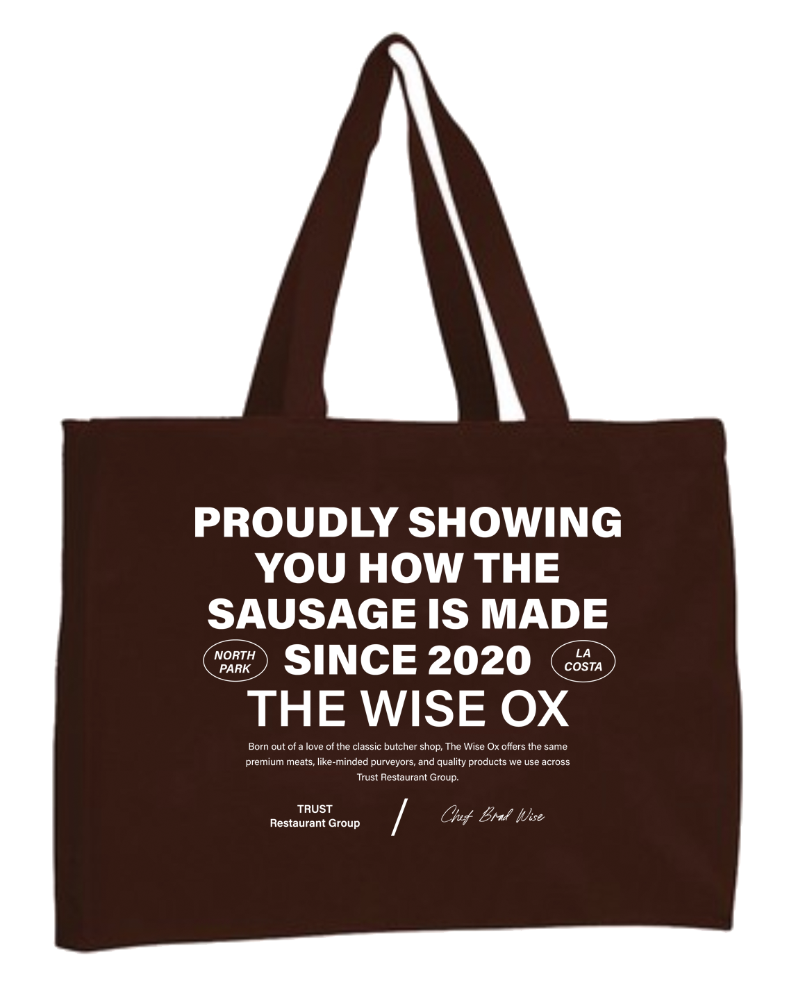 Wise Ox Proudly Support Tote Bag