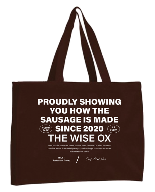 Wise Ox Proudly Support Tote Bag