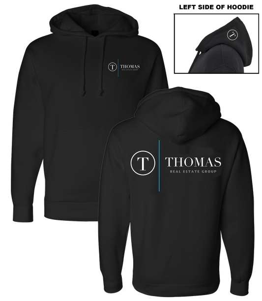Thomas Real Estate - ASColour Pullover Hooded Sweatshirt (Under 72 Piece Price) **NEW PRODUCT
