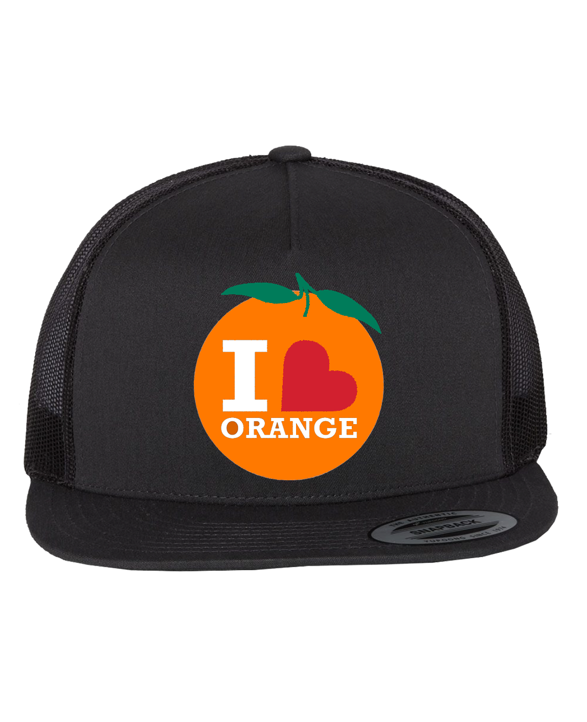 RP I heart Orange YP Classic Trucker Hat