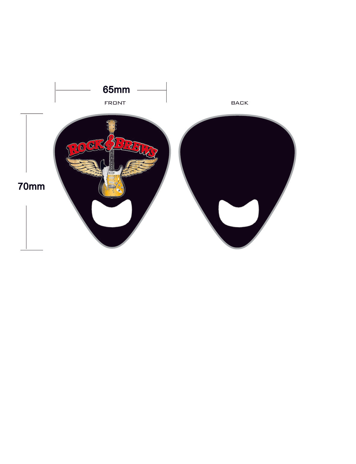 R&B Pick Bottle Opener
