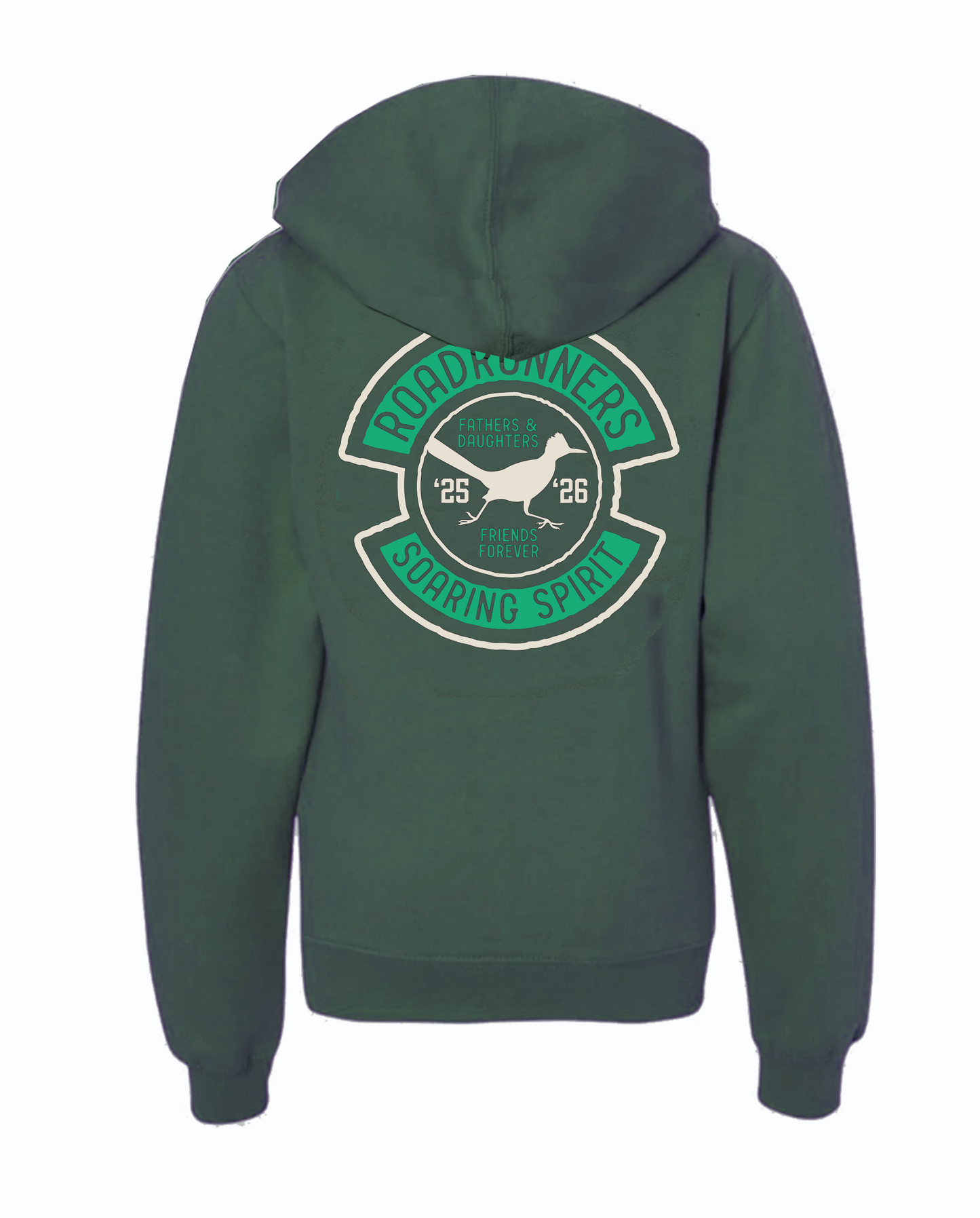 Roadrunner Forever Friends Independent Youth Pullover Sweatshirt - Alpine Green