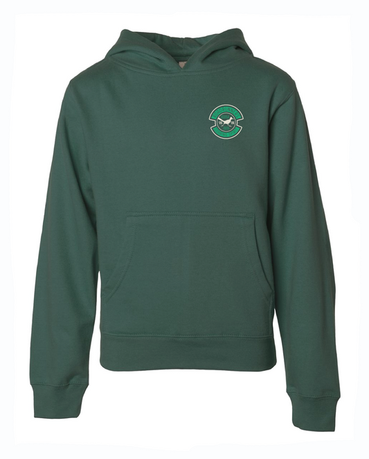 Roadrunner Forever Friends Independent Youth Pullover Sweatshirt - Alpine Green