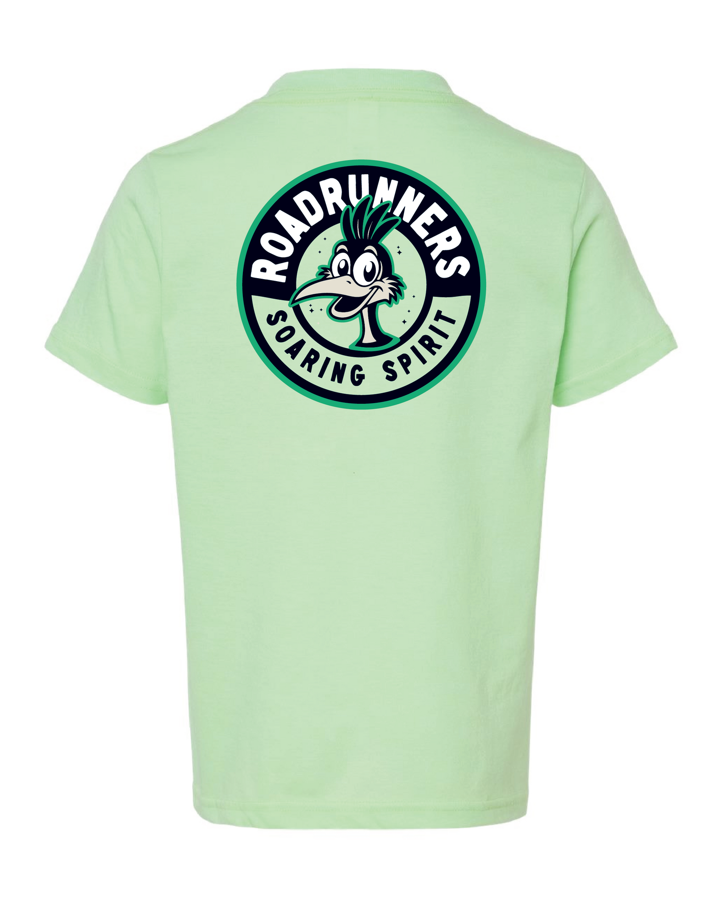 Roadrunner Tultex Youth Shirt - Heather Neo Mint Green