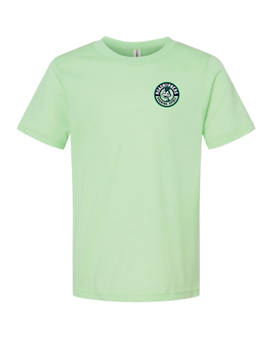 Roadrunner Tultex Youth Shirt - Heather Neo Mint Green