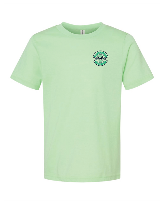 Roadrunner Friends Forever Tultex Youth Shirt - Heather Neo Mint Green