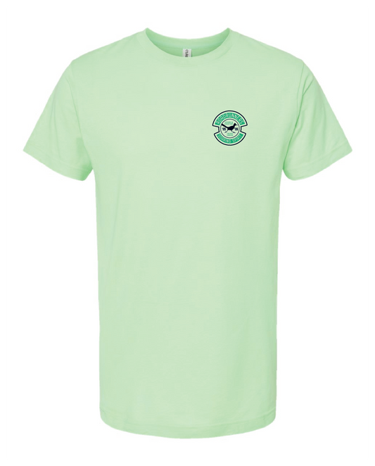 Roadrunner Friends Forever Tultex Adult Shirt - Neo Mint Green