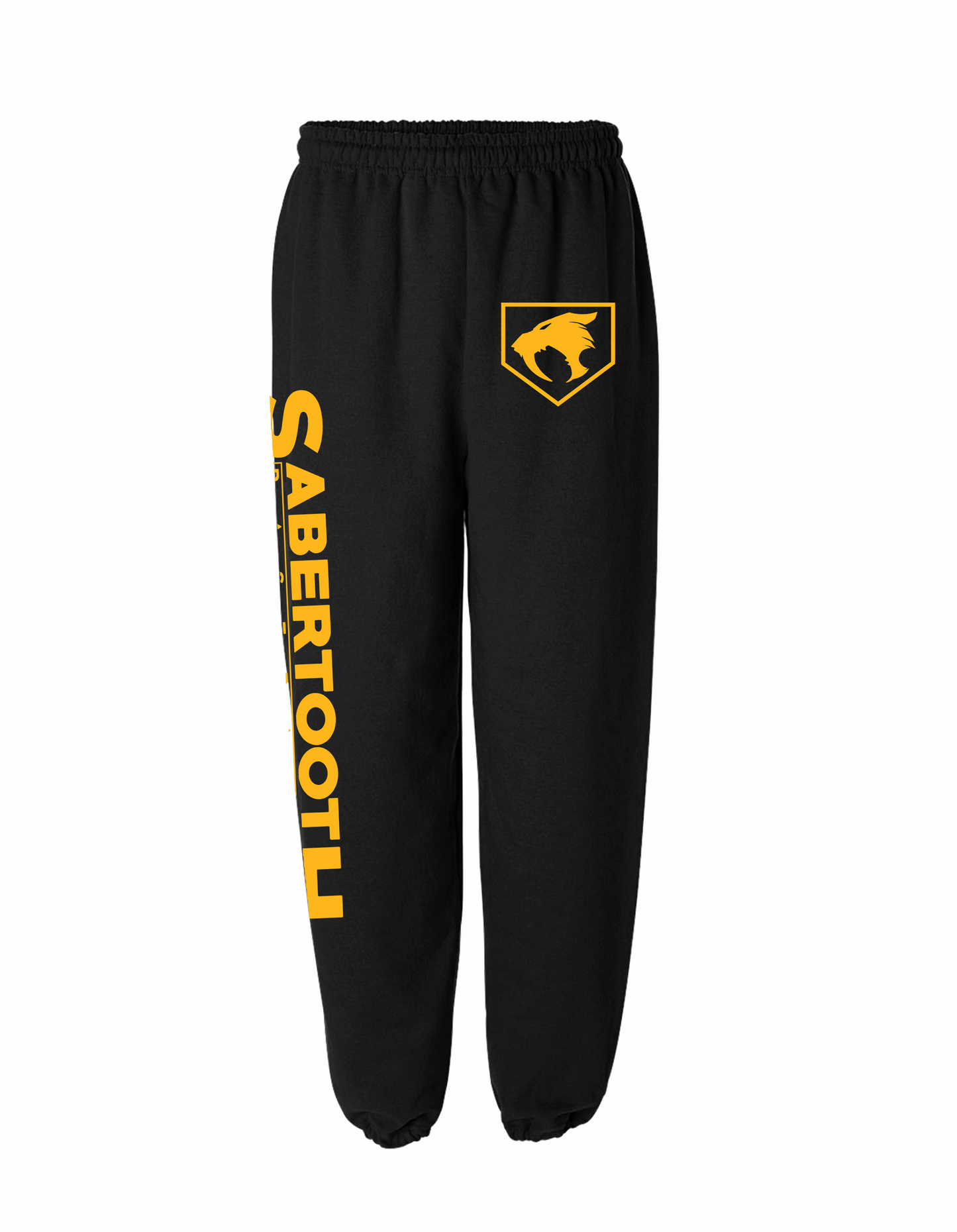 Sabertooth Jogger Sweatpants (Navy / Black) Youth and Adult Sizes