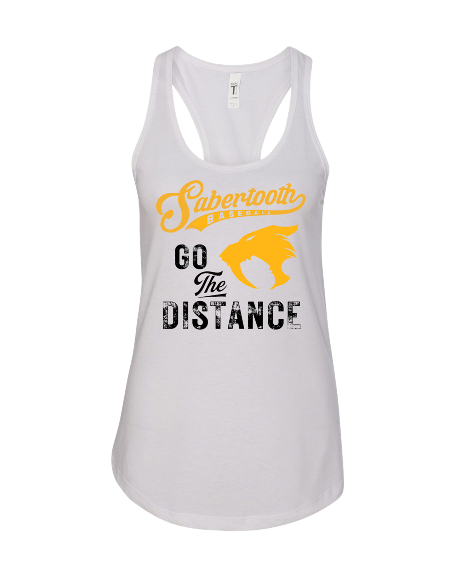 Sabertooth Ladies Copperstown 2025 Tanktop - Front Only