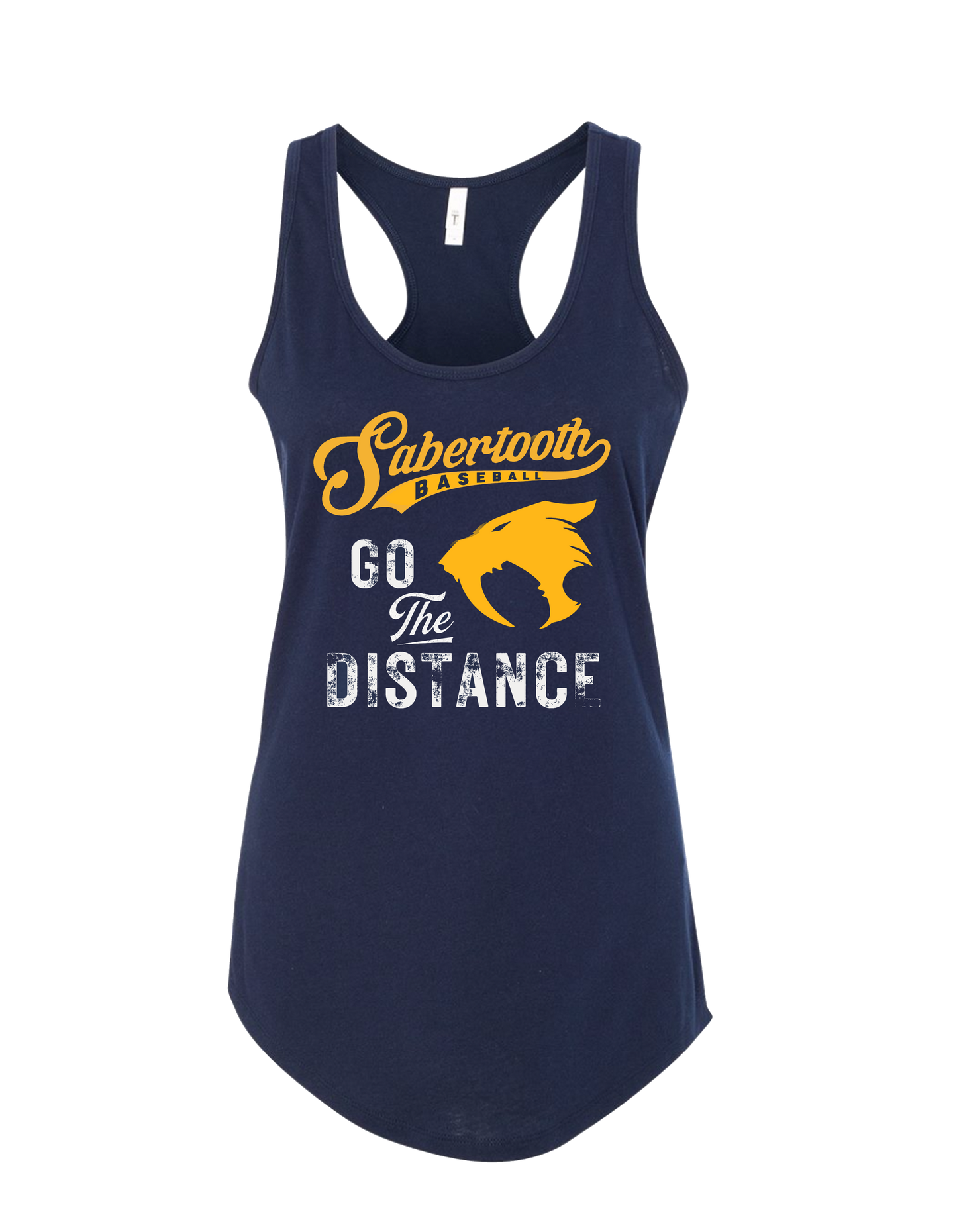 Sabertooth Ladies Copperstown 2025 Tanktop - Front Only