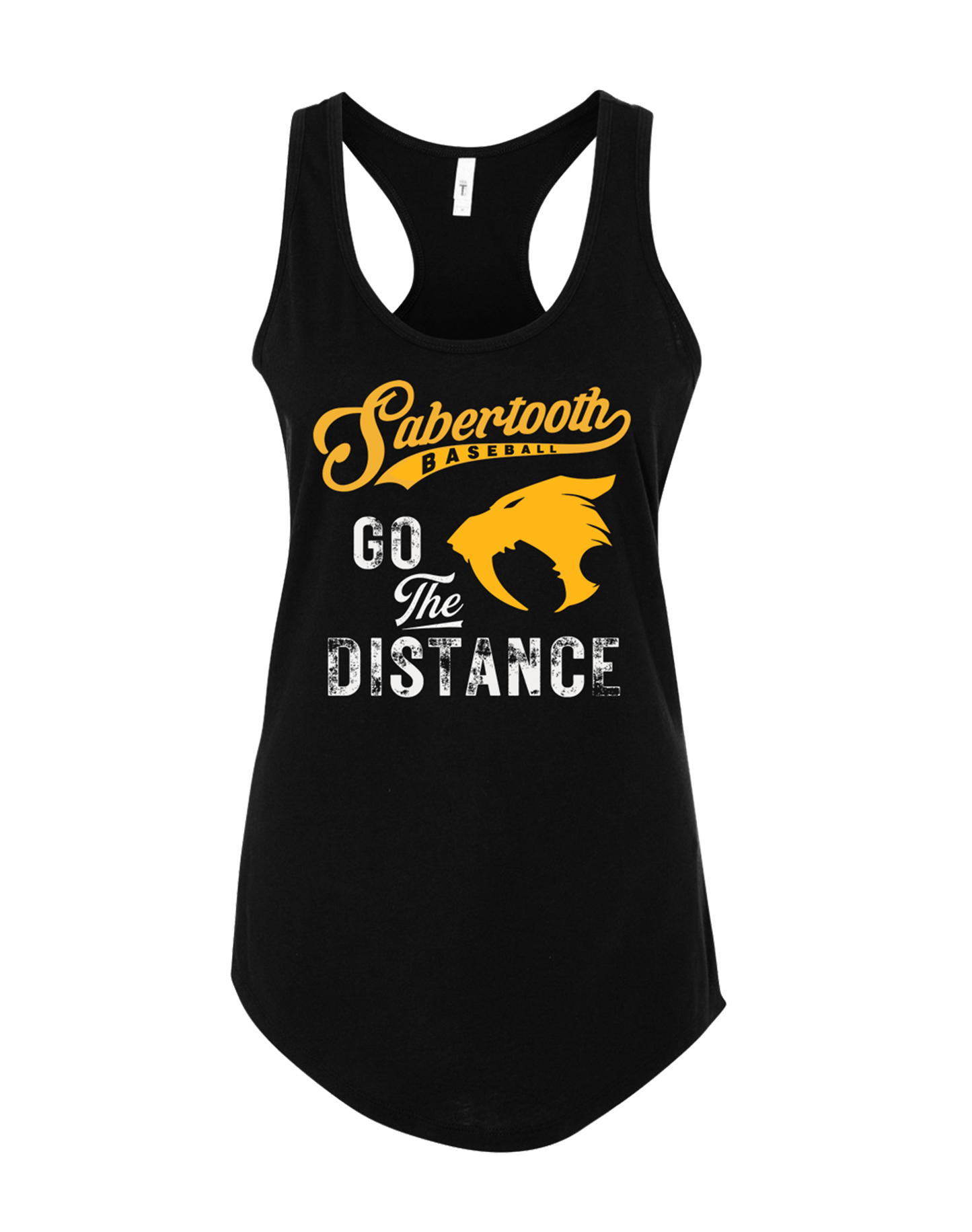 Sabertooth Ladies Copperstown 2025 Tanktop - Front Only