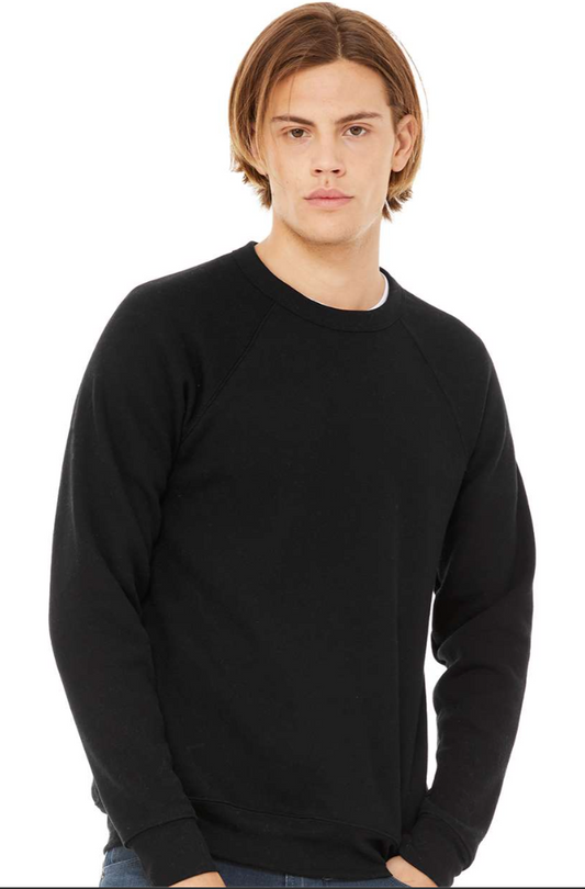 Bella + Canvas - Sponge Fleece Raglan Crewneck Sweatshirt - 3901