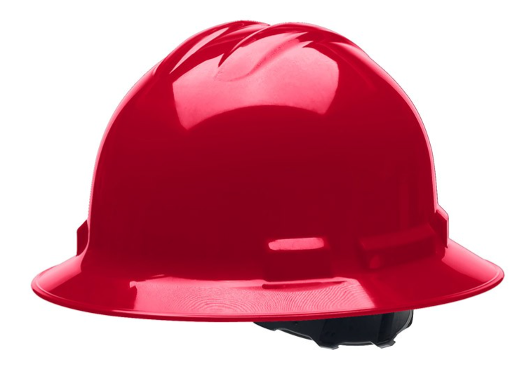 H34 Full Brim Hard Hat W/ 4-Point Ratchet