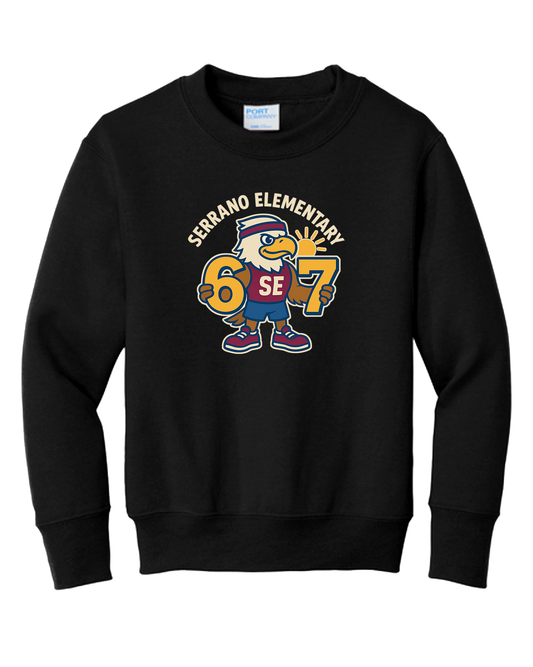Serrano - 6-7 Crewneck (Black)
