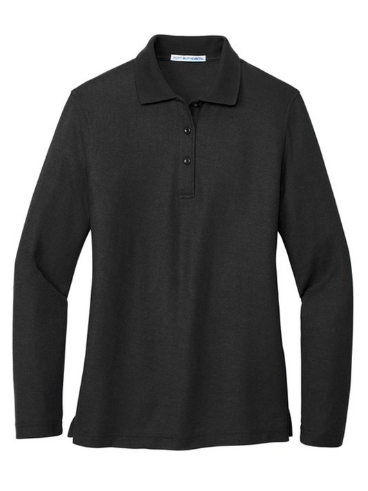 Women’s Port Authority® L500LS Silk Touch™ Long Sleeve Polo