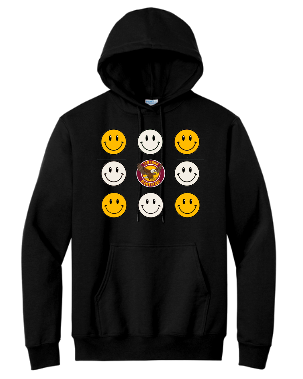 Serrano Elementary - Smile Pullover Sweat - Youth & Adult