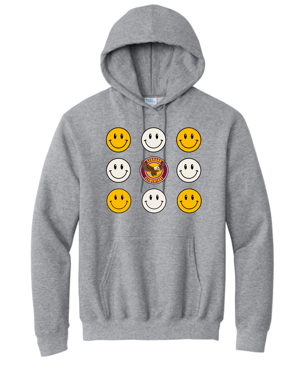 Serrano Elementary - Smile Pullover Sweat - Youth & Adult