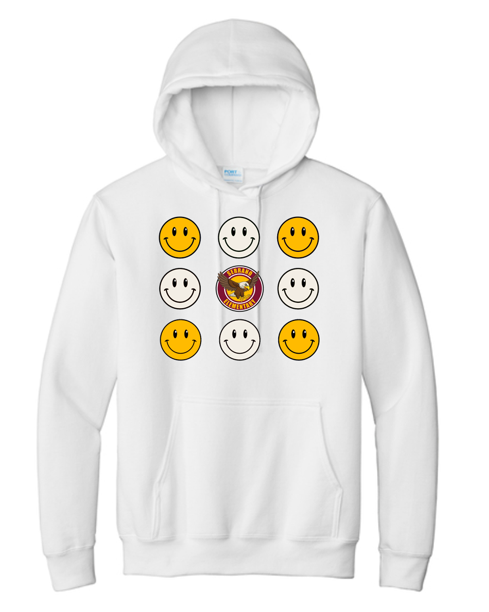 Serrano Elementary - Smile Pullover Sweat - Youth & Adult