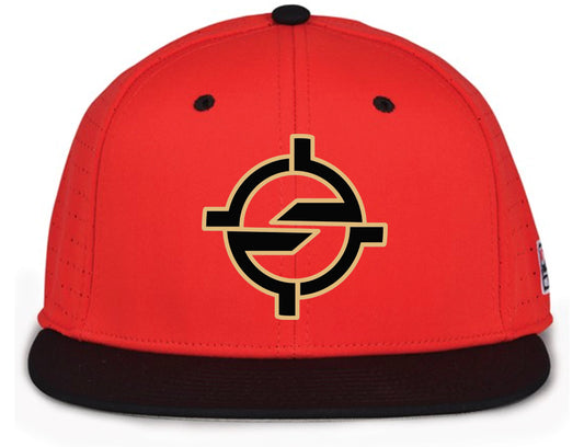 Snipers - The Game Perferated Hat - Red / Black