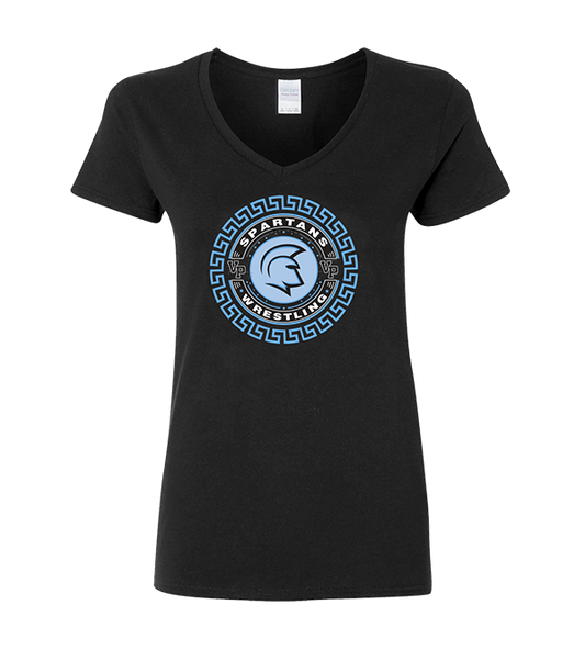 VP Spartan Circle Ladies Tee (Black)