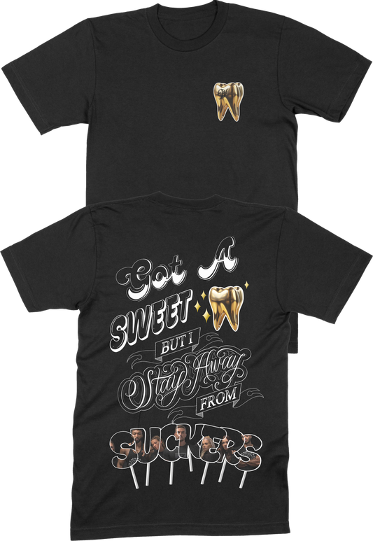 Suckers Tee - Black