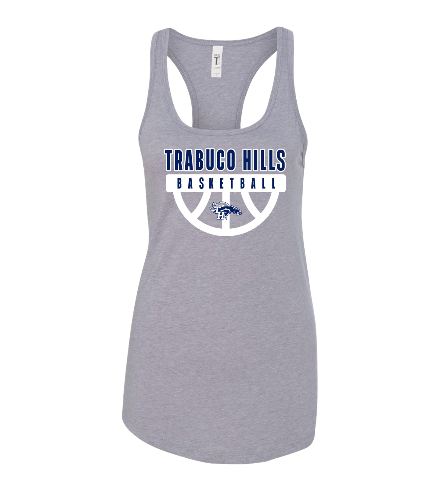 Trabuco Basketball Next Level Ladies Racer Tank