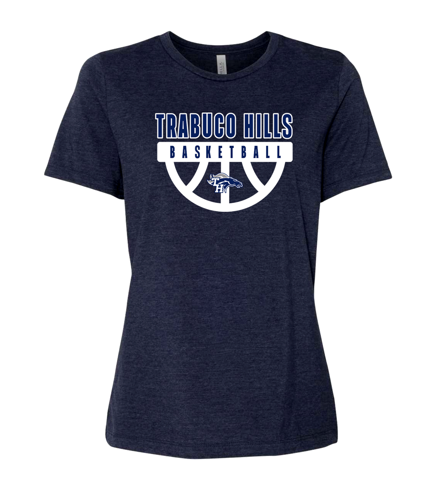 Trabuco Basketball Ladies Relaxed Jersey Tee