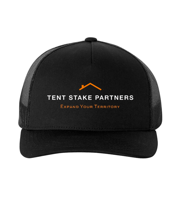 Tent Stake - Trucker Hat - ON DEMAND