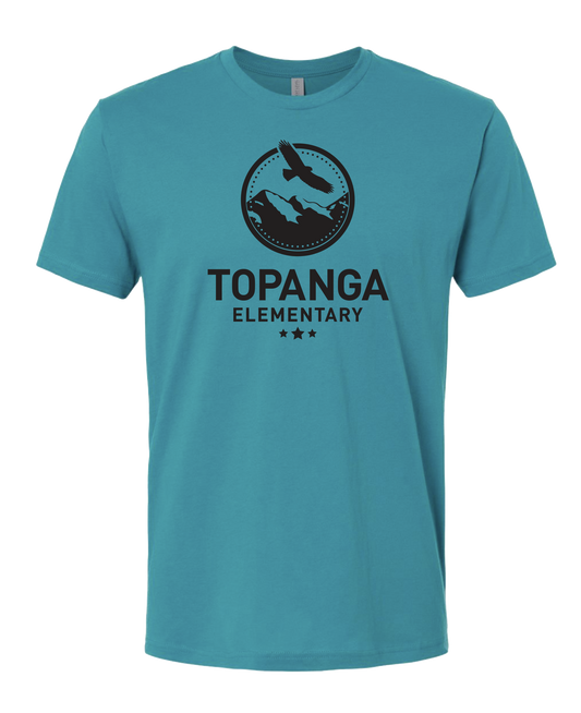 TOPANGA - Youth & Adult Turquoise Shirt - 1 color