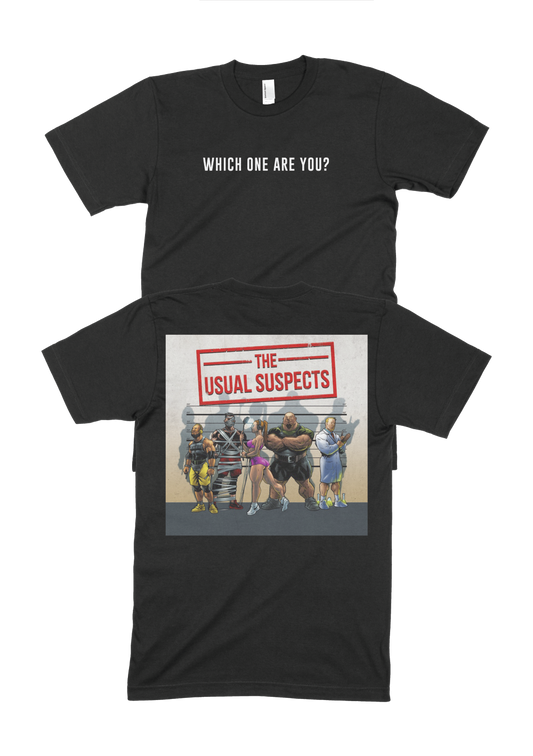Usual Suspects Tee - Black