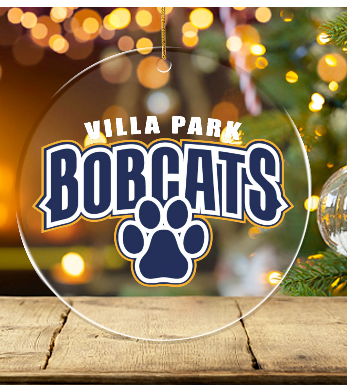 VPE Bobcat Acrylic Ornament