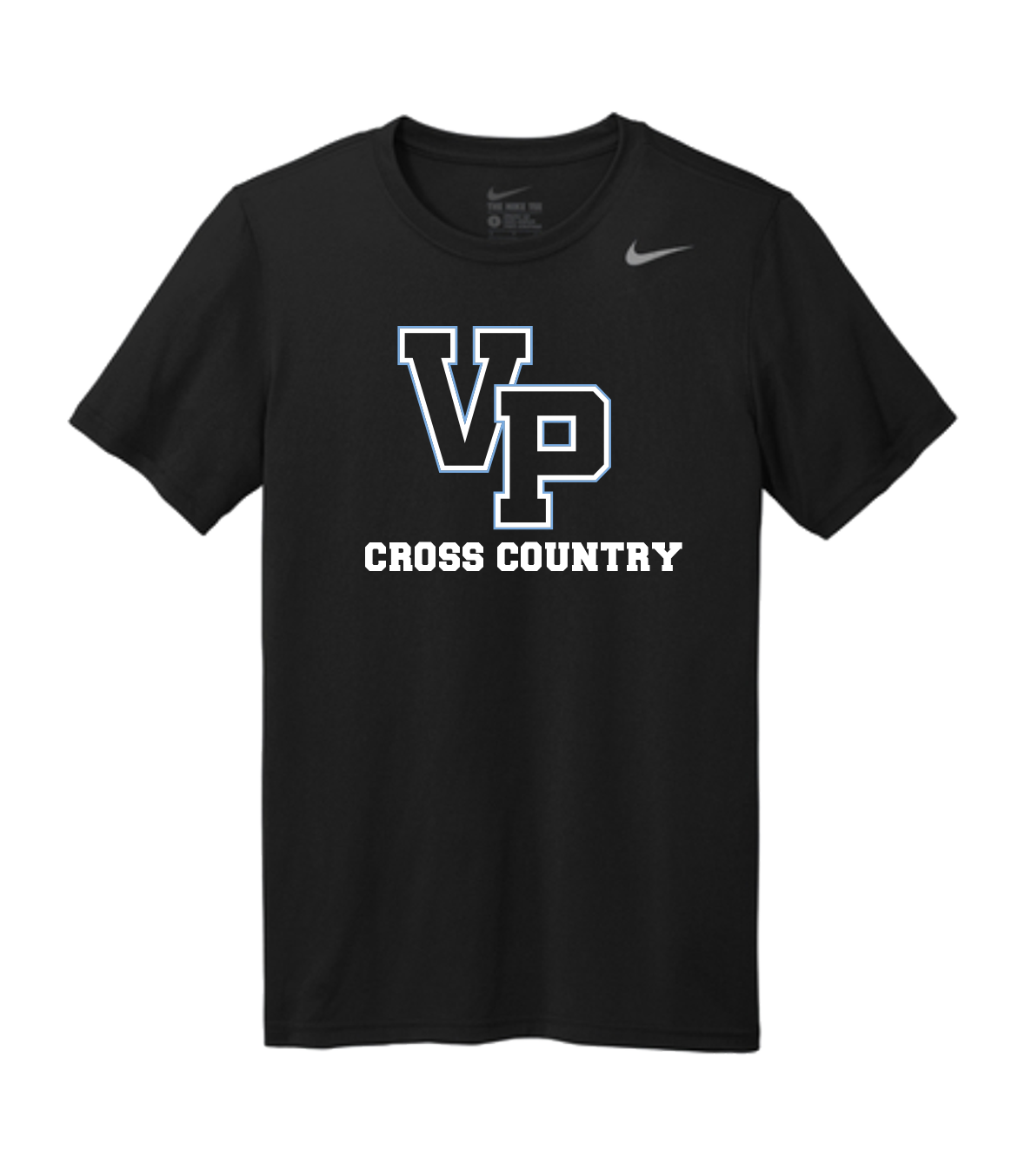 NIKE - VP Cross Country  Tee with Front Logo (Youth & Adult)