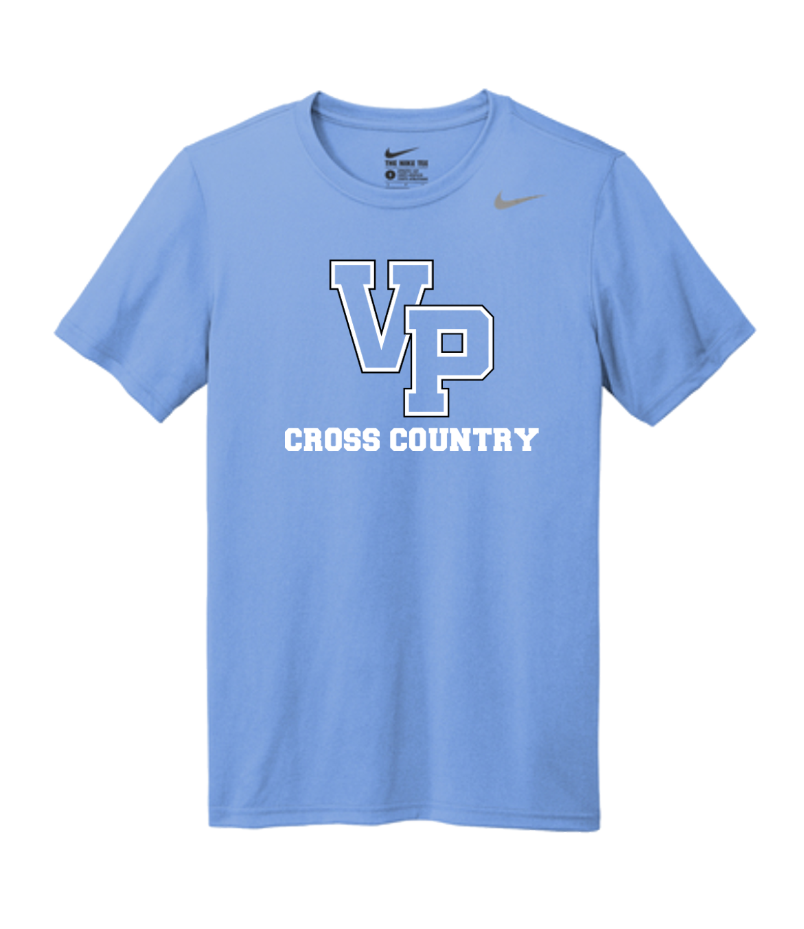 NIKE - VP Cross Country  Tee with Front Logo (Youth & Adult)