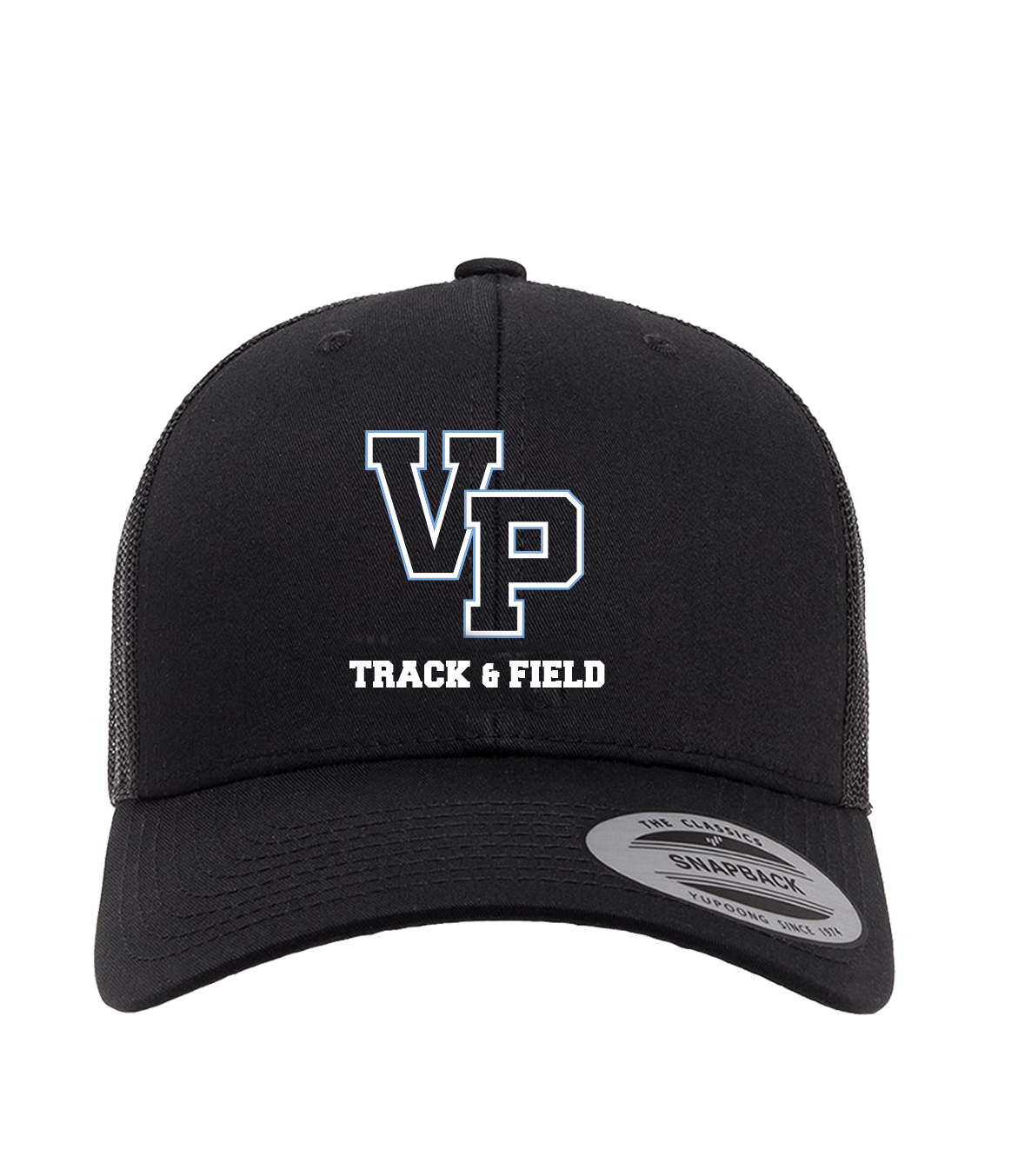 VP Track & Field 6606 Black Trucker