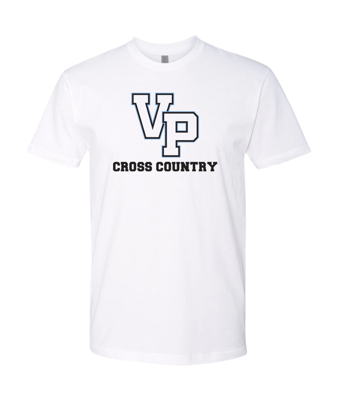 VP Cross Country Tee with Front Logo (Youth & Adult) Dri Fit or Cotton