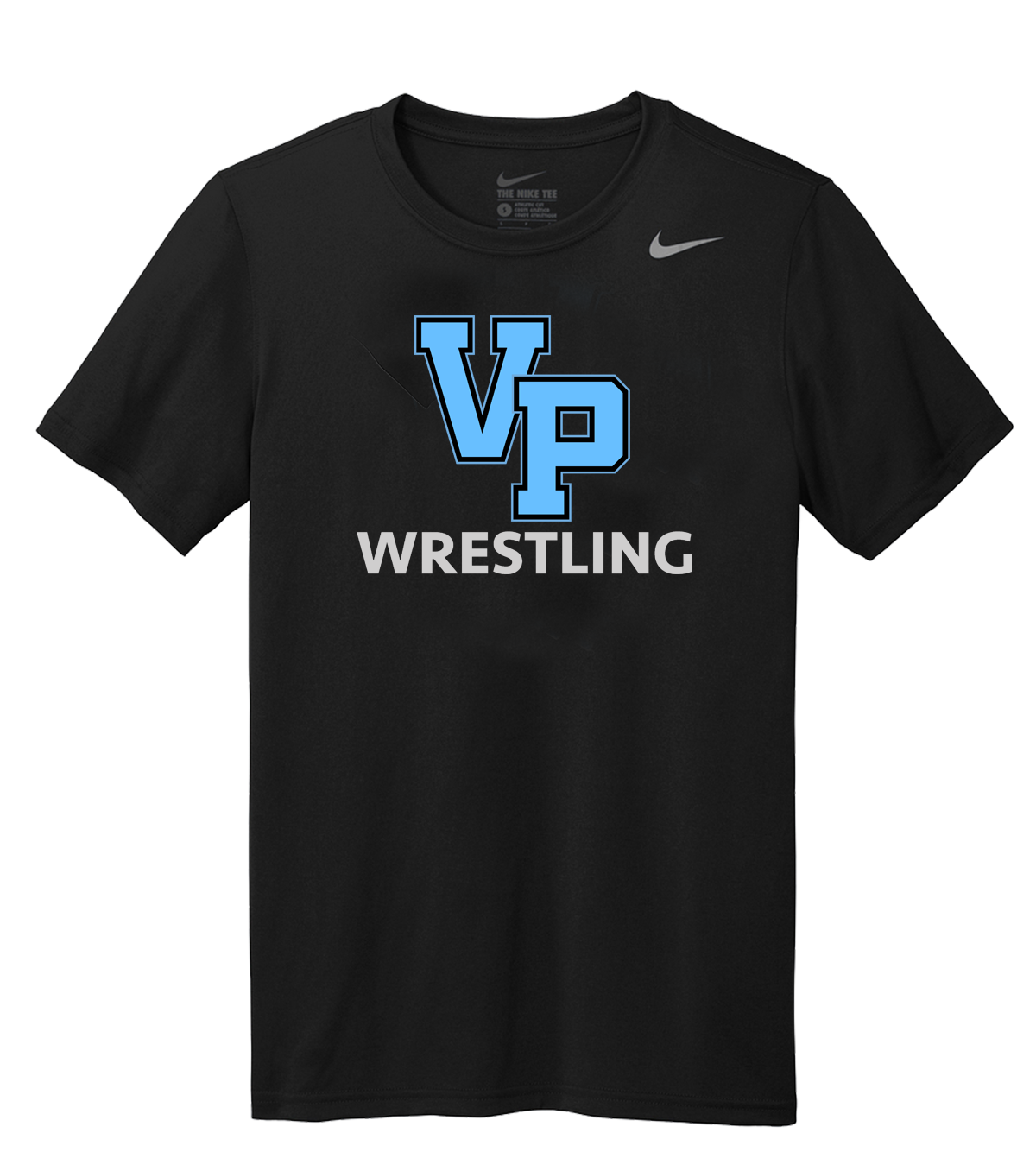 NIKE DriFit - VP Wrestling Tee with Front Logo (Youth & Adult)